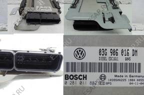 CADDY II BOSCH БЛОК УПРАВЛЕНИЯ 0281011882/03G906016 DM