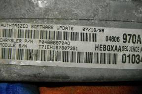 CHRYSLER 300M 3.5 98-2004 год БЛОК УПРАВЛЕНИЯ 04606970A0