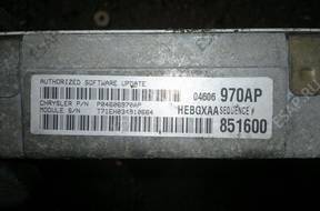 Chrysler 300M 3.5 БЛОК УПРАВЛЕНИЯ ДВИГАТЕЛЕМ +kostki