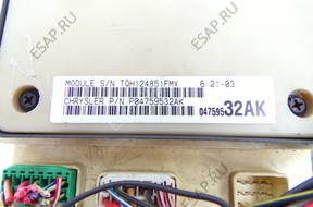 CHRYSLER 300M 3.5 V6 P04759532AK БЛОК УПРАВЛЕНИЯ КОМПЛЕКТ