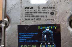 CHRYSLER PT CRUISER 2.2 CRD БЛОК УПРАВЛЕНИЯ 0281011093