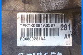 CHRYSLER PT CRUISER КОРОБКА ПЕРЕДАЧW P04800281AA