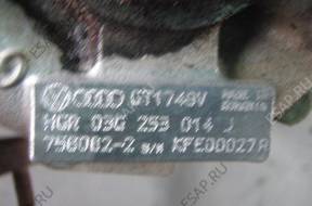 CHRYSLER SEBRING 08- 2.0 CRD BYL ТУРБО 03G253014J