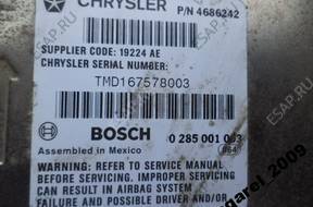CHRYSLER VOYAGER 96-00 СЕНСОР AIRBAG 0285001093