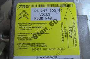Citroen Berlingo 1,4B 1998 год. БЛОК УПРАВЛЕНИЯ AIR BAG