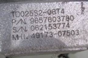 CITROEN BERLINGO 1.6 HDI ТУРБОКОМПРЕССОР 9657603780