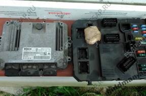CITROEN BERLINGO.БЛОК УПРАВЛЕНИЯ КОМПЛЕКТ 1,6HDi 0281012619