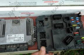 CITROEN BERLINGO.БЛОК УПРАВЛЕНИЯ КОМПЛЕКТ 1,6HDi 0281012619