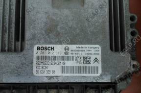 CITROEN BERLINGO.БЛОК УПРАВЛЕНИЯ КОМПЛЕКТ 1,6HDi 0281012619