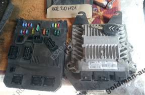 CITROEN BERLINGO.БЛОКИ УПРАВЛЕНИЯ,КОМПЛЕКТ 2,0HDI 2003-2005