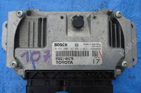 CITROEN C1 107 AYGO БЛОК УПРАВЛЕНИЯ ДВИГАТЕЛЕМ 0261S06147