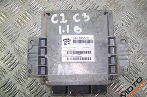 CITROEN C2 1.1 8V БЛОК УПРАВЛЕНИЯ ДВИГАТЕЛЕМ 9646570280
