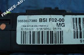 CITROEN C2 1.4 HDI БЛОК БЛОК УПРАВЛЕНИЯ BSI 9653667380
