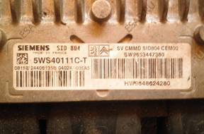 CITROEN C2 1.4 HDI БЛОК УПРАВЛЕНИЯ SIEMENS 5WS40111C-T