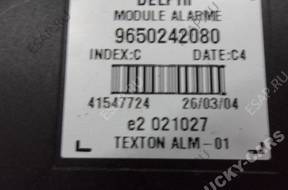 citroen C2 БЛОК УПРАВЛЕНИЯ МОДУЛЬ alarmu 9650242080