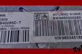 CITROEN C2 C3 1.4 HDI БЛОК УПРАВЛЕНИЯ ДВИГАТЕЛЕМ 5WS40285CT