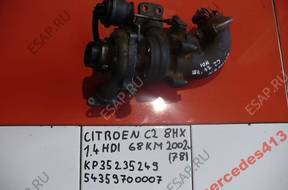 CITROEN C2 C3 1.4HDI 8HX ТУРБОКОМПРЕССОР