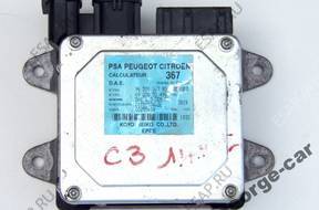 CITROEN C2 C3 БЛОК УПРАВЛЕНИЯ УСИЛИТЕЛЯ 9650836780
