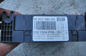 CITROEN C2 C3 C4 БЛОК УПРАВЛЕНИЯ BSI 2004 1.6hdi 9663798580