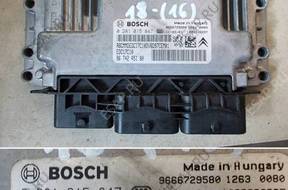 CITROEN C3 1,4 HDI БЛОК УПРАВЛЕНИЯ 0281015847 9674245180