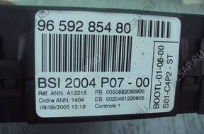 CITROEN C3 1,6 HDI БЛОК УПРАВЛЕНИЯ BSI 9659285480