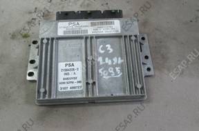 CITROEN C3 1.4 8V БЛОК УПРАВЛЕНИЯ ДВИГАТЕЛЕМ 9650825180