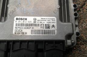 CITROEN C3 1.4HDI БЛОК УПРАВЛЕНИЯ ДВИГАТЕЛЕМ 0281012529