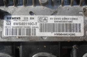 CITROEN C3 1.4HDI БЛОК УПРАВЛЕНИЯ SW9653447480 5WS40110CT