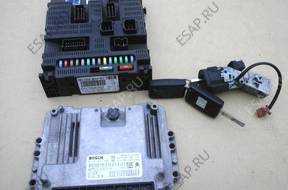 CITROEN C3 1.6 HDI БЛОК УПРАВЛЕНИЯ 0281011804 КОМПЛЕКТ