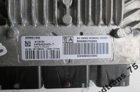 Citroen C3 БЛОК УПРАВЛЕНИЯ 5ws40244dt