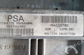 citroen c3 БЛОК УПРАВЛЕНИЯ 9642222380 9653342880
