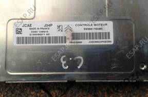 CITROEN C3 БЛОК УПРАВЛЕНИЯ ДВИГАТЕЛЕМ J34P  SW9661700480