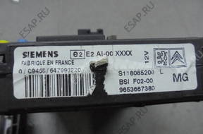 Citroen C3 C2 1,4i МОДУЛЬ BSI F02-00