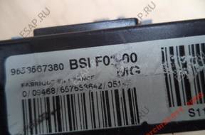citroen C3 C2 МОДУЛЬ BSI 9653667380