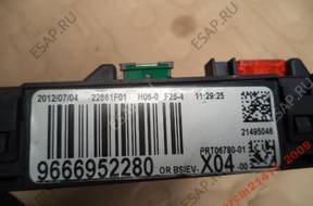 citroen C3 ds3 МОДУЛЬ БЛОК УПРАВЛЕНИЯ BSI X04 9666952280