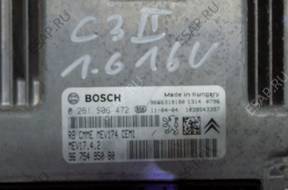 CITROEN C3 II 1.6 БЛОК УПРАВЛЕНИЯ 9675495080 0261S06472$