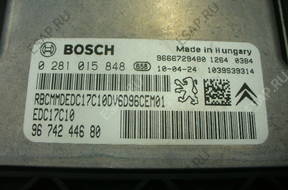 CITROEN C3 II 1.6 EHDI БЛОК УПРАВЛЕНИЯ BSI 9674244680