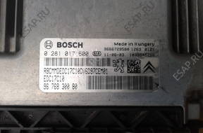 Citroen C3 II БЛОК УПРАВЛЕНИЯ ДВИГАТЕЛЕМ 0281017600