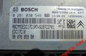 CITROEN C3 II БЛОК УПРАВЛЕНИЯ ДВИГАТЕЛЕМ 1.6 HDI 9807885980