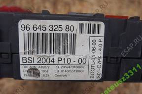 CITROEN C3 МОДУЛЬ BSI 9664532580 БЛОК УПРАВЛЕНИЯ
