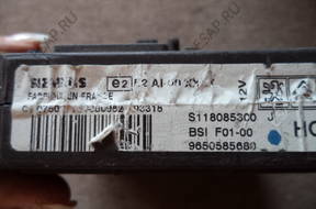 Citroen C3 МОДУЛЬ BSI F01-00 9650585680 S118085300