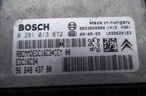 CITROEN C3 PICASSO 1.6 HDI БЛОК УПРАВЛЕНИЯ 9664843780