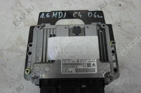 citroen c4 1,6 HDI БЛОК УПРАВЛЕНИЯ 0281011863