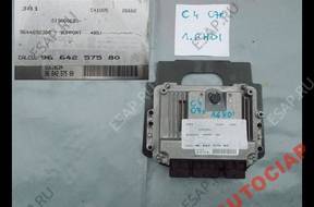 CITROEN C4 1.6 HDI 2007 год БЛОК УПРАВЛЕНИЯ ДВИГАТЕЛЕМ 9664257580