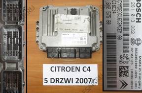 CITROEN C4 1.6 HDI БЛОК УПРАВЛЕНИЯ ДВИГАТЕЛЕМ 0281013332