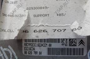 CITROEN C4 1.6 HDI БЛОК УПРАВЛЕНИЯ ДВИГАТЕЛЕМ 9662670780 AUT
