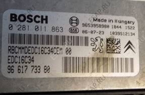 CITROEN C4 1.6 HDI КОМПЛЕКТ ЗАЖИГАНИЯ 9661773380 $