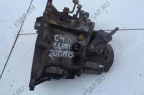 CITROEN C4 1.6HDI КОРОБКА ПЕРЕДАЧW 20DM75 8046882A