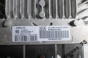 Citroen C4 БЛОК УПРАВЛЕНИЯ 2.0HDI 9663572880 5WS40458 D-T