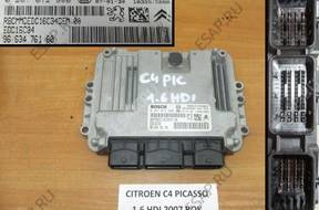 CITROEN C4 PICASSO 1.6 HDI БЛОК УПРАВЛЕНИЯ 0281012980
